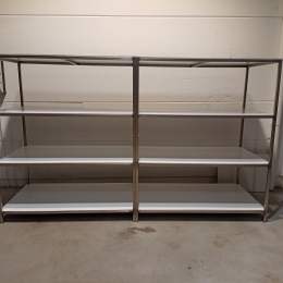 s/s rack with abs plates